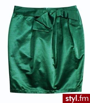 spodnica. zielona - Pozostałe Ciuchy Moda