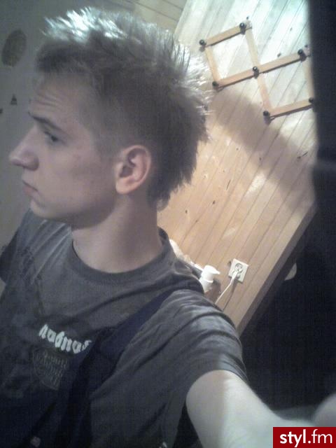 Punk Rock Alternatywne Średnie Fryzury