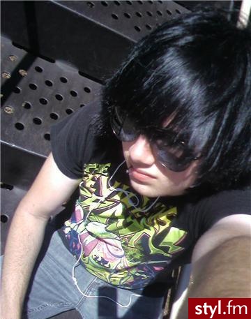 EMO Alternatywne Średnie Fryzury