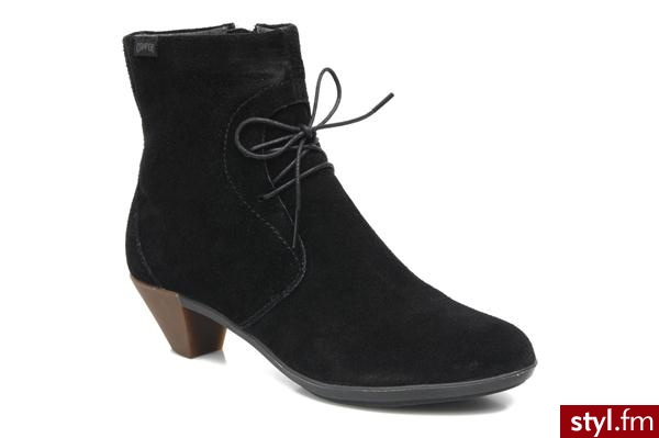 Camper Półbuty i botki Agatha 46627 Czarny - Botki Buty Moda