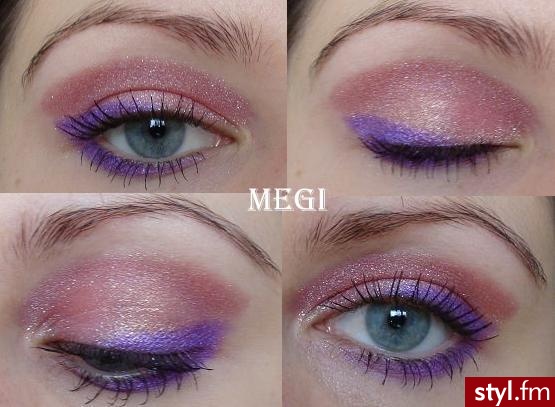 pigmenty Mac i cienie z palety 120 :) - Makijaże