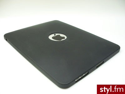 APPLE ELEGANCKIE CzARNE ETUI SILIKONOWE SILIKON do iPad 1 - Portfele i etui Dodatki Moda