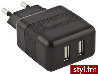 Esperanza sieciowa 2 x USB - (EZ114) - Bransoletki Biżuteria Moda