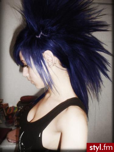 Punk Rock Alternatywne Średnie Fryzury