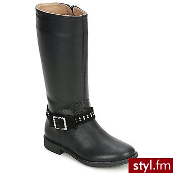 Garvalin Buty Dziecko  Ikala Black - Kozaki Buty Moda