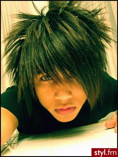EMO Alternatywne Średnie Fryzury