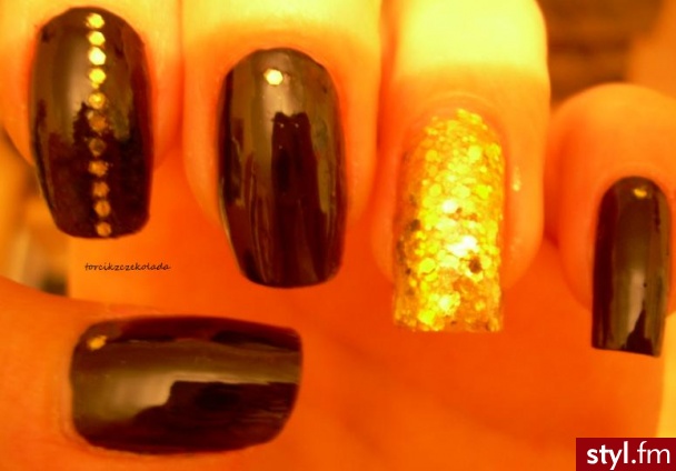 black&gold - Naturalne Paznokcie