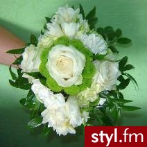 Bukiety ślubne Ślub Moda