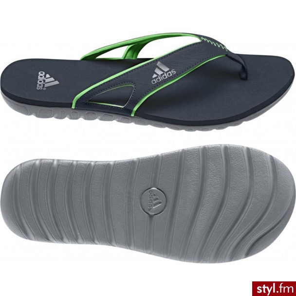 Adidas Klapki japonki Calo 5 M Q22932 47 - Klapki Buty Moda