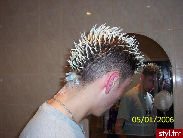 Punk Rock Alternatywne Średnie Fryzury