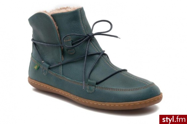 El Naturalista PÓŁBUTY I BOTKI VIAJERO N°265 W BY EL NATURALISTA (Niebieski) - Botki Buty Moda