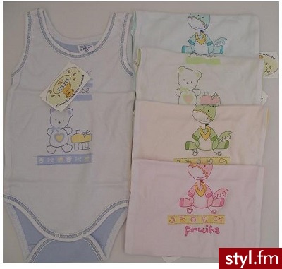 Ewa Klucze Body Ptyś ramiączko 56/62 - Body Bielizna Moda