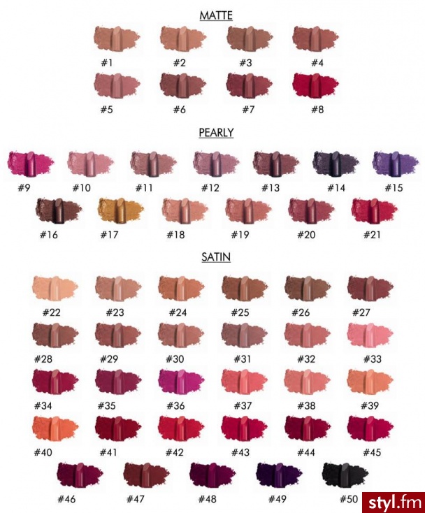 Make Up For Ever Rouge Artist Intense Lipsticks. Make Up For Ever Rouge Artist Intense Lipsticks - Makijaże