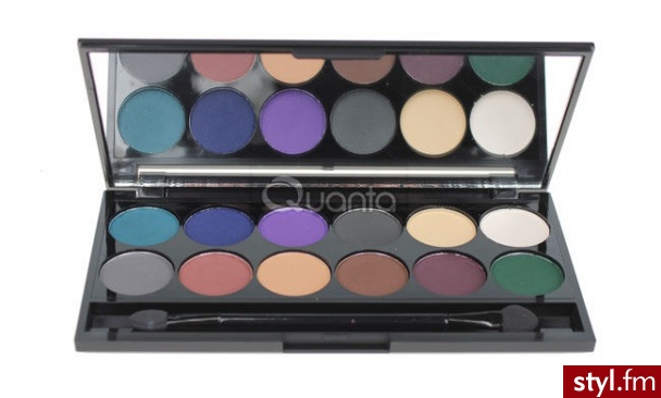 Sleek Makeup I Divine Paleta 12 Cieni, Ultra Mattes V2 Darks - Dzienne Makijaże