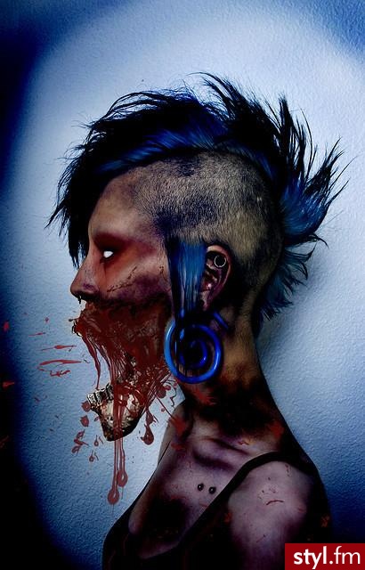 Punk Rock Alternatywne Średnie Fryzury
