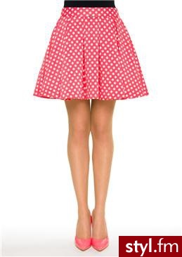 Spódnica 440lila róż - Pozostałe Spódnice Moda