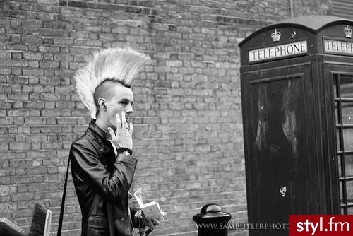 Punk Rock Alternatywne Średnie Fryzury