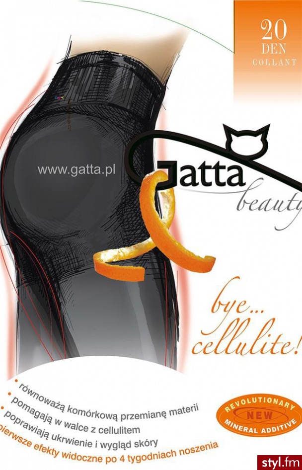 Gatta Bye Cellulite rajstopy 20 DEN (daino ) - Rajstopy Bielizna Moda