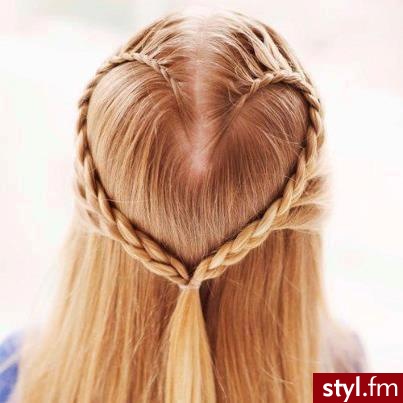 Blond Warkocze Proste Na co dzień Długie Fryzury