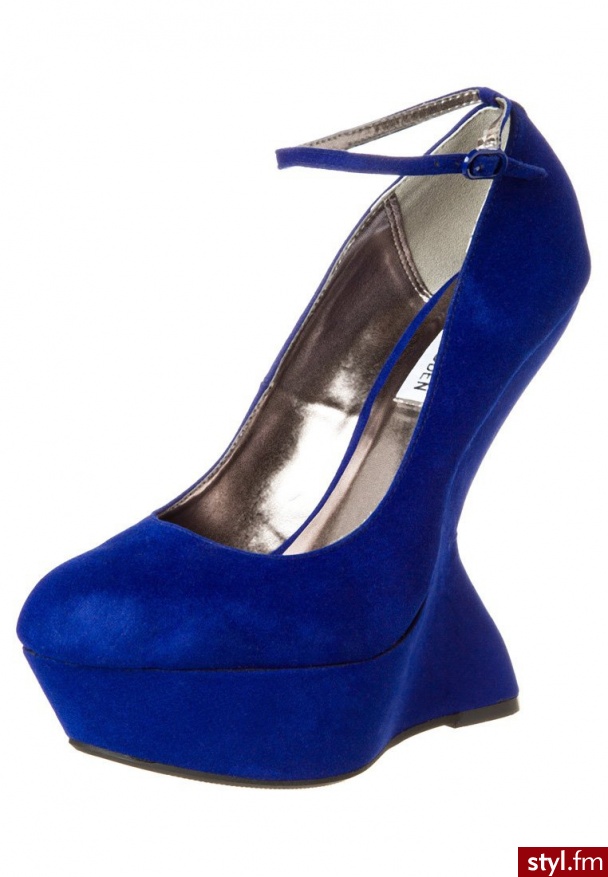 Steve Madden GRAVITY Szpilki niebieski GRAVITTY - Szpilki Buty Moda