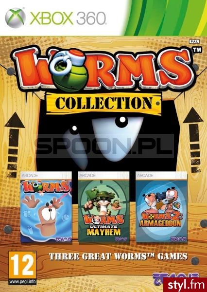 Worms Collection (Gra Xbox 360) - Bransoletki Biżuteria Moda