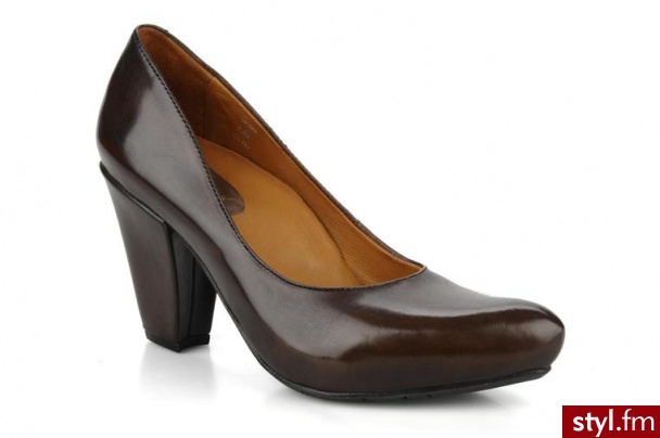 Earthies CZÓŁENKA TALERA BY EARTHIES (Brązowy) - Czółenka Buty Moda