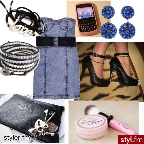 jeansowo imprezowo - Styler