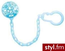 Nuk Łańcuszek Do Smoczka Babyblue - Łańcuszki Biżuteria Moda