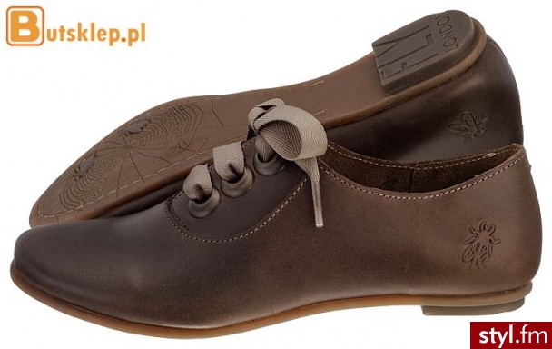 FLY London buty Frances Rug Grey (P601117000) - Pozostałe Buty Moda