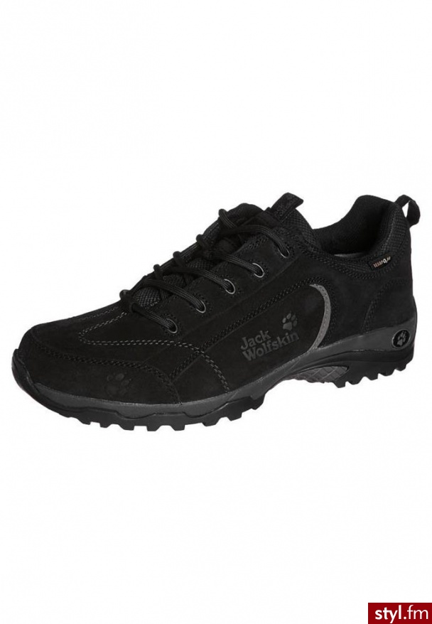 Jack Wolfskin WILDWOOD Półbuty trekkingowe czarny (4001651) - Półbuty Buty Moda
