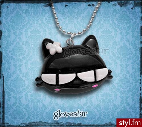 mega główka bad kitty
zawieszona na łańcuszku kulkowym - Pozostałe Dodatki Moda