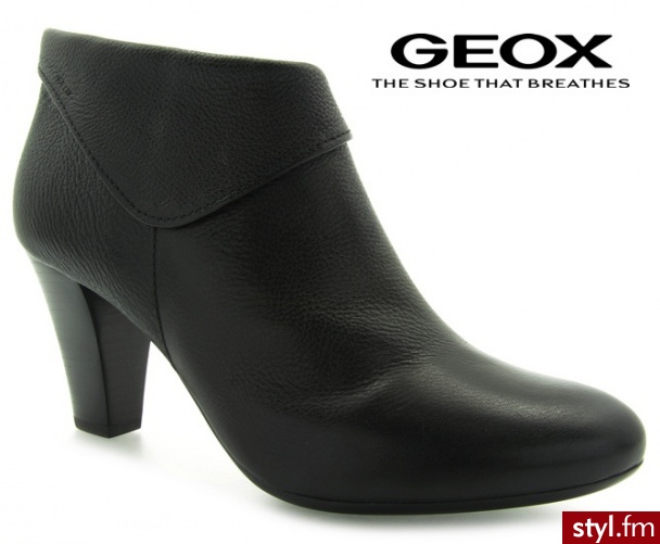 Geox BOTKI MARIAN P BLACK - Botki Buty Moda