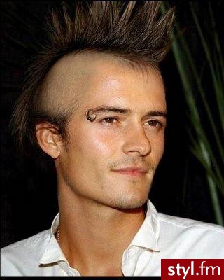 hahahaha, :D - Punk Rock Alternatywne Średnie Fryzury