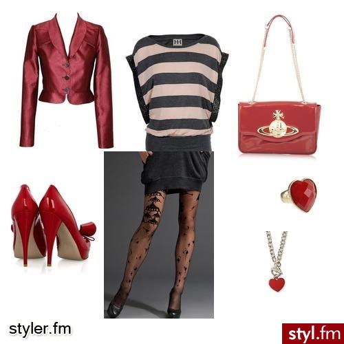 ciemna czerwień - Styler
