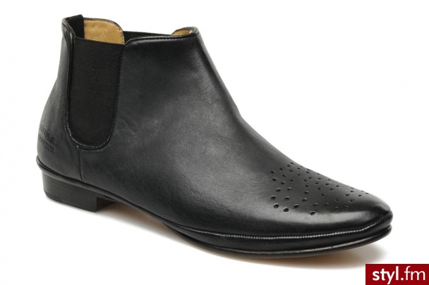 Melvin &amp; Hamilton Półbuty i botki Lea 1 Melvin amp; Hamilton (Czarny) - Botki Buty Moda