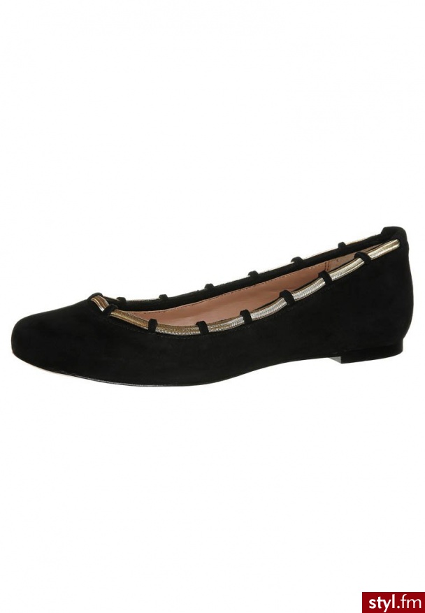 Rachel zoe LYNOL Baleriny czarny (V2140) - Balerinki Buty Moda