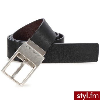 Calvin Klein Paski BELT Black - Paski Dodatki Moda
