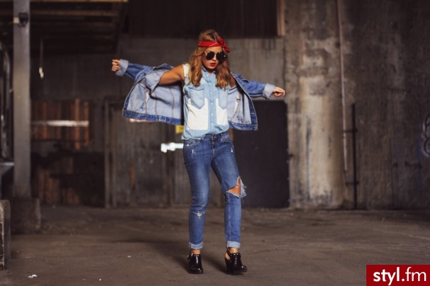 Jeansy Spodnie Moda