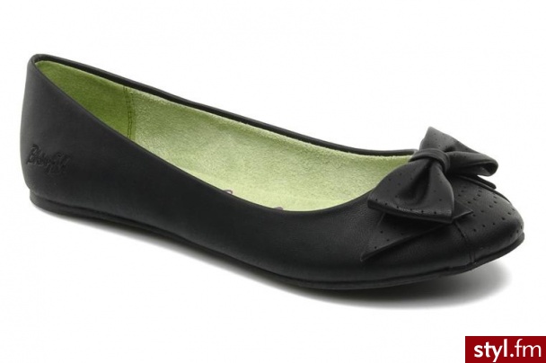 Blowfish BALERINKI NAZINE BY BLOWFISH (Czarny) - Balerinki Buty Moda