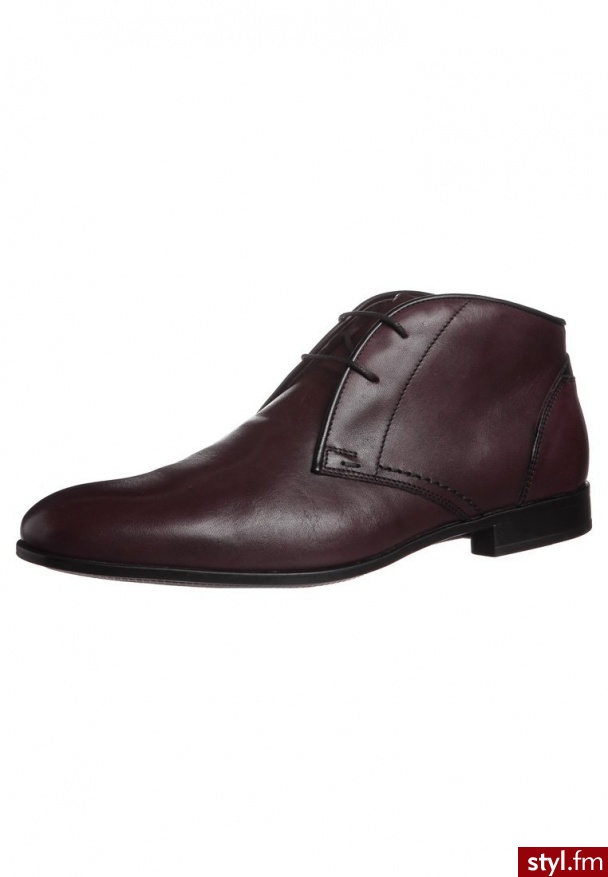 Pier One Oksfordki czerwony (2135) - Pozostałe Buty Moda