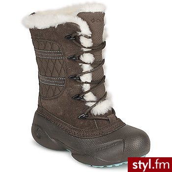Columbia Buty Dziecko  Heather Canyon Brown - Kozaki Buty Moda