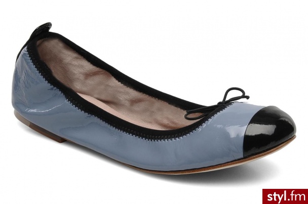 Bloch BALERINKI LUXURY BALLET FLAT BY (Niebieski) - Balerinki Buty Moda