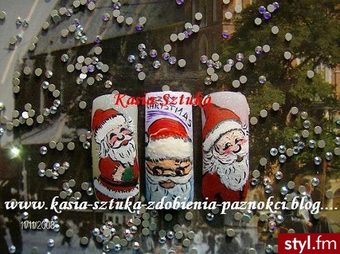 Nie są mojego wykonania... znalazłam w internecie :) - Paznokcie