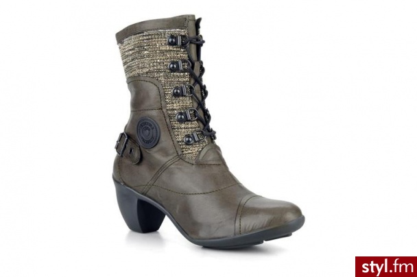Pataugas PÓŁBUTY I BOTKI FATTY W BY PATAUGAS (Brązowy) - Botki Buty Moda