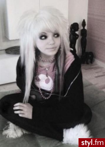 EMO Alternatywne Średnie Fryzury