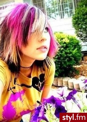 Punk Rock Alternatywne Średnie Fryzury