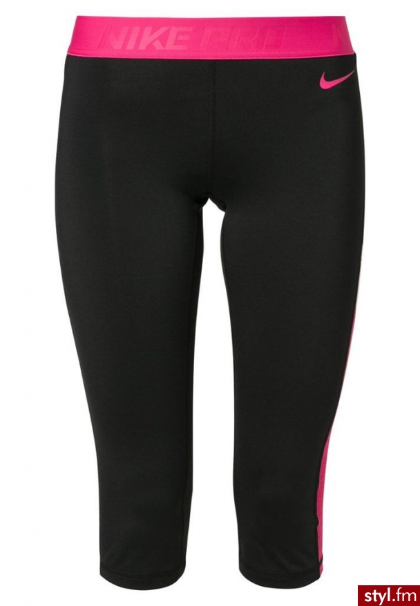 Nike Performance PRO FLASH CAPRI Rajstopy (522696) - Leginsy Spodnie Moda