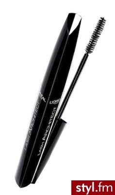 Loreal Lash Architect Tusz do rzęs Midnight Black Carbon Black czarny wodoodporny - Dzienne Makijaże