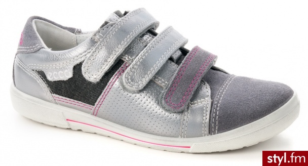 Ecco buty Hype Titanium/Alusil 72351357077 Półbuty - Półbuty Buty Moda