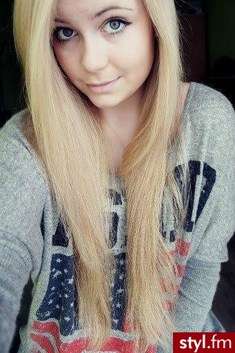 Długie - Blond Rozpuszczone Proste z grzywką Na co dzień Długie Fryzury